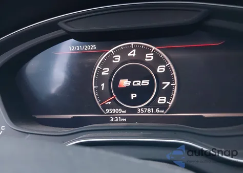 2018 Audi Sq5 3.0T Premium Plus z USA, uszkodzony, nr VIN WA1C4AFY7J2076917